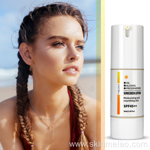 Brightening Whitening UV Face Sunscreen Lotion